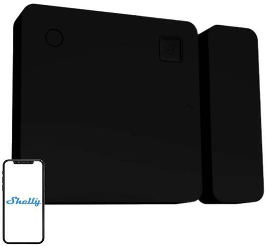 Smart detektor na dveře/okno SHELLY BLU Black Bluetooth