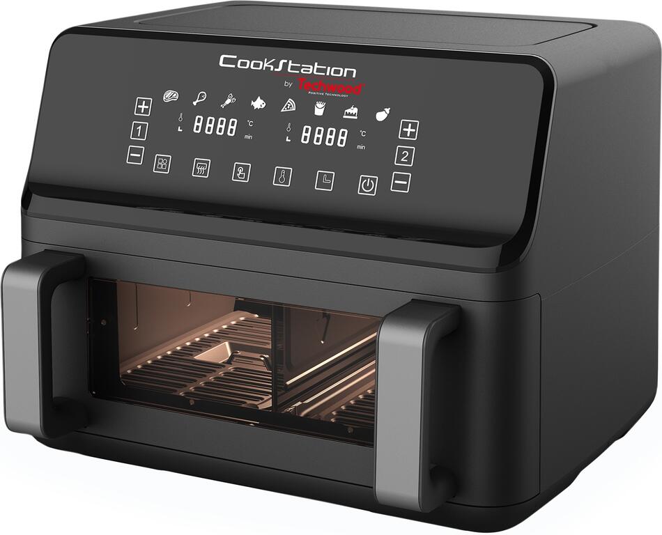 Dvojitá horkovzdušná fritéza Techwood CS945