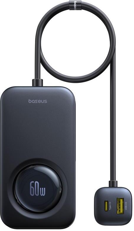 Nabíječka do auta Baseus PrimeTrip USB-C 1,5m 60W 3x USB, 3x USB-C černá