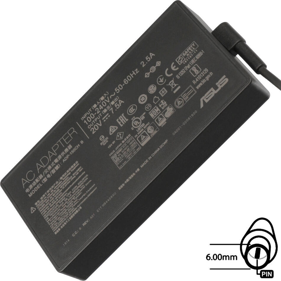 Asus orig. adaptér 150W 20V 3P (6PHI) (B0A001-00081600)