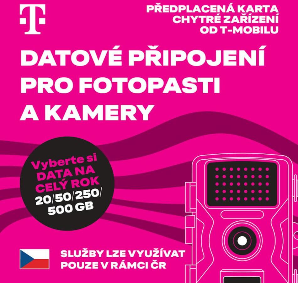 Karta T-Mobile Twist pro Fotopasti a kamery T