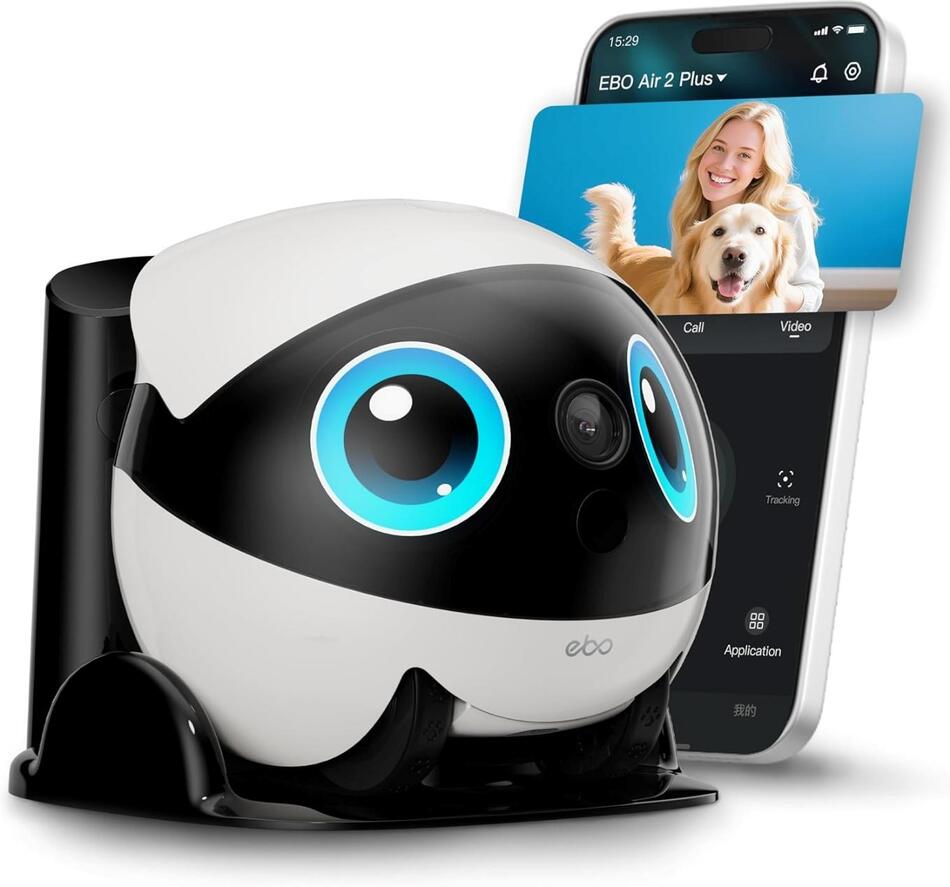 Enabot EBO Air2 Plus - Robotický AI společník s 3K kamerou (WH287325)