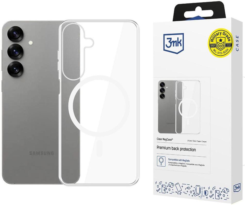 Kryt na mobil 3MK Clear MagCase Samsung Galaxy S