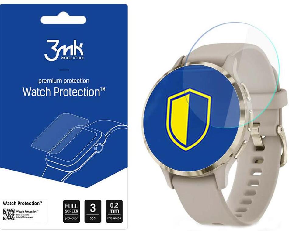Ochranná fólie 3MK Watch Protection ARC Garmin Ve