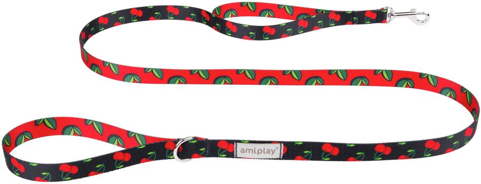 Amiplay Vodítko Be Happy Cherry 150 cm - L