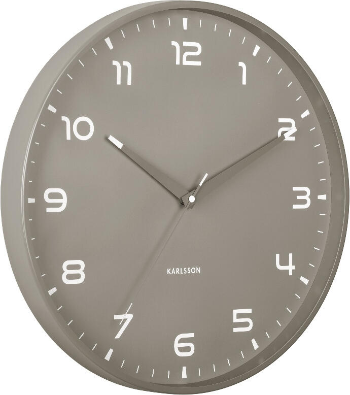 Designové nástěnné hodiny 6053GY Karlsson 40cm