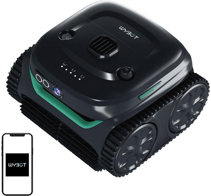 Bezdrátový robot na čištění bazénů Wybot C2 Pro Vision