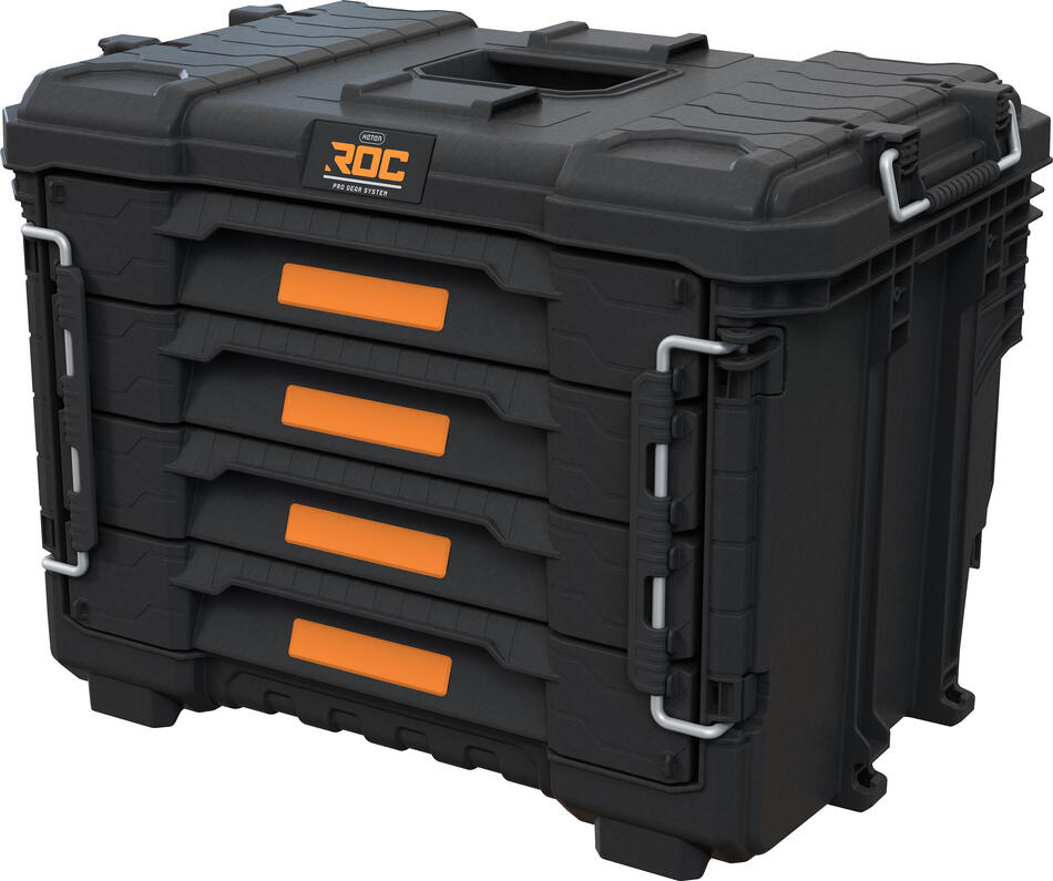 Box Keter ROC Pro Gear 2.0 se čtyřmi zásuvkami XL