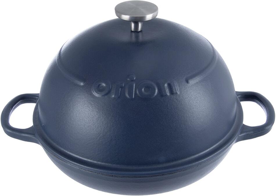 Smaltovaná litinová forma Orion s poklopem, průměr 26 cm