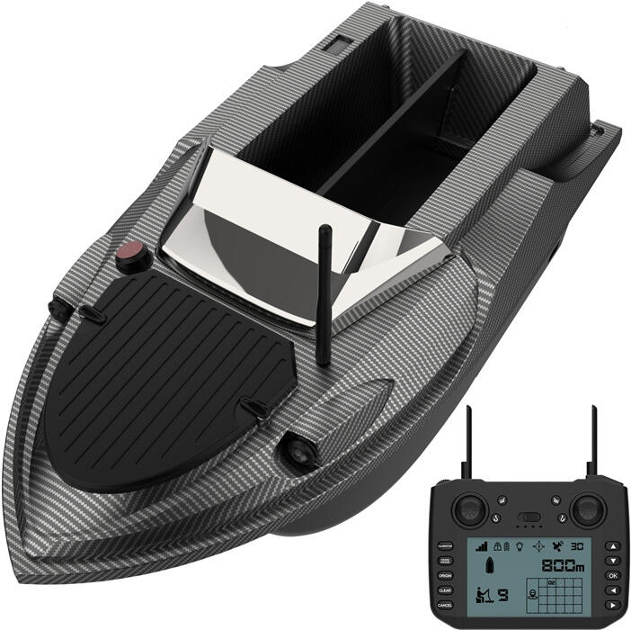 Zavážecí loďka Flytec V080 Fishfinder 20000mah, černá