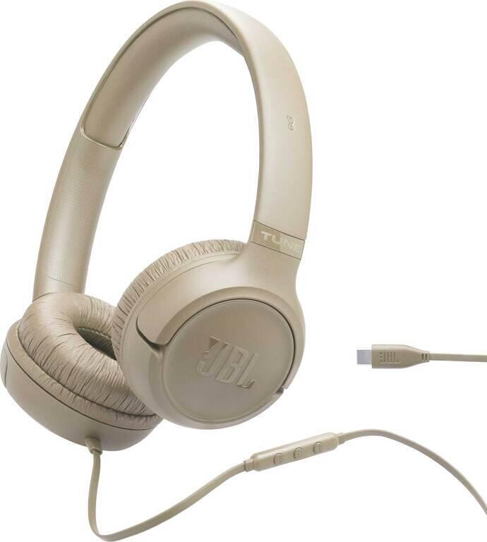 Sluchátka JBL Tune 530C Beige