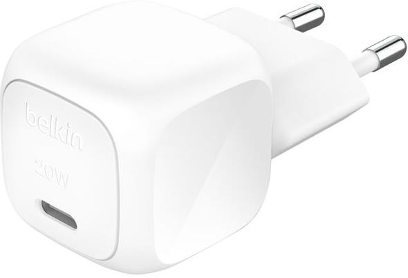Belkin BOOST CHARGE 20W USB-C Power Delivery PPS nástěnná nabíječka, bílá (WCA009kqWH)