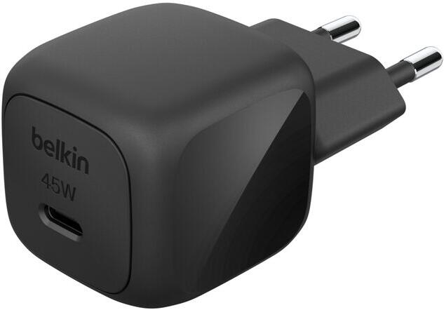 Belkin BOOST CHARGE 45W USB-C Power Delivery PPS nástěnná nabíječka, černá (WCA013kqBK)