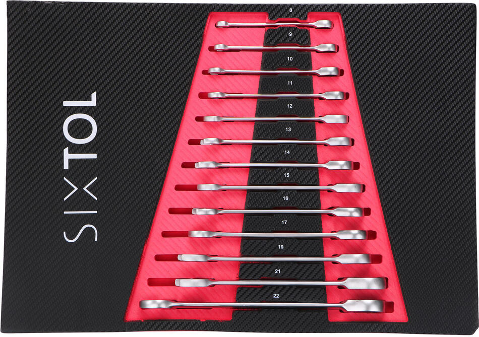 Modul s nářadím do dílenského vozíku MECHANIC TOOL TRAY 3, 13ks SIXTOL