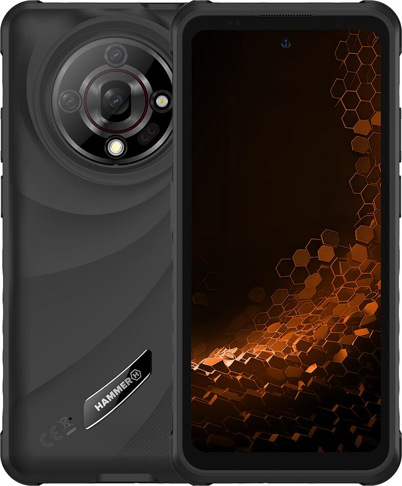 Telefon myPhone Hammer Iron 6 6GB/128GB černý