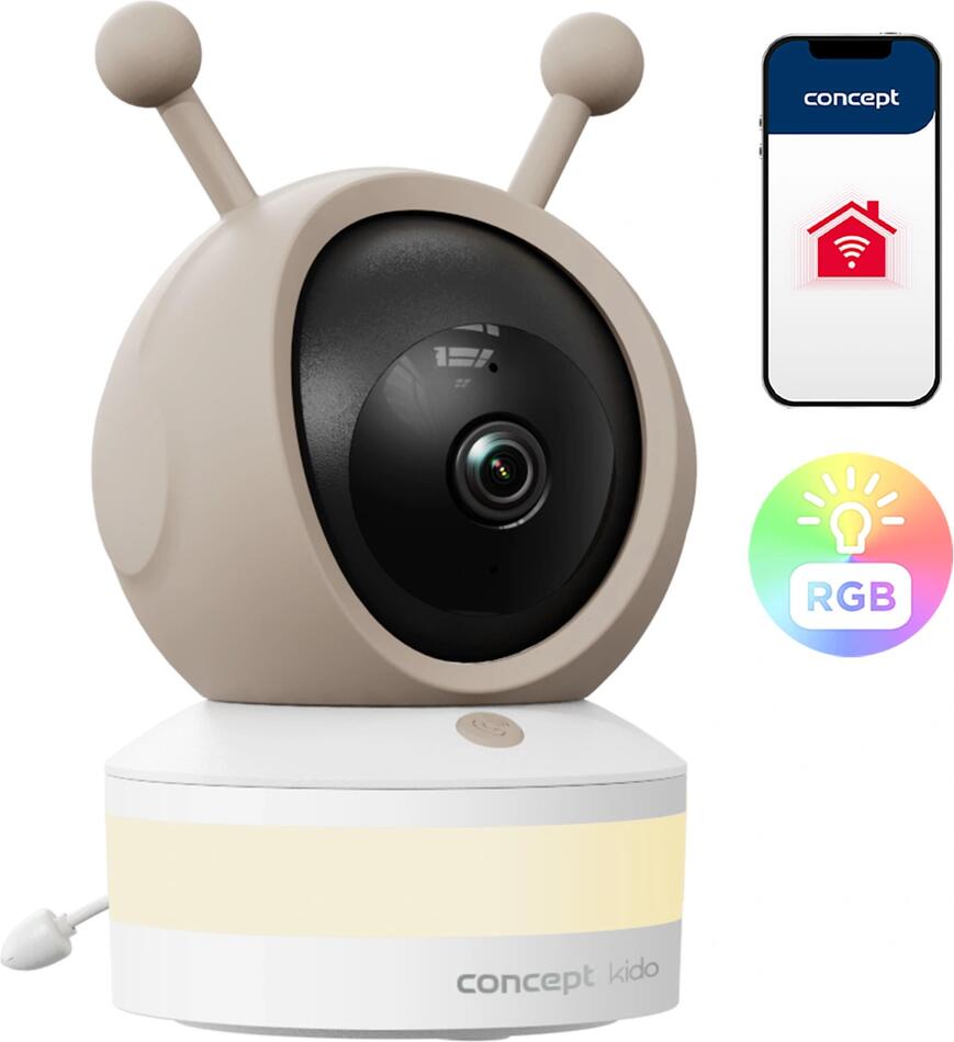 Přídavná kamera Concept KD0015, k dětské chůvičce KD5010