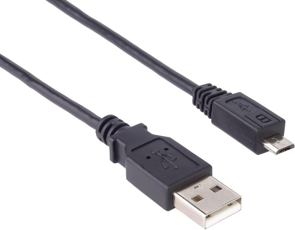 Kabel PremiumCord USB 2.0 - Micro USB 2.0 M/M 3m, černý