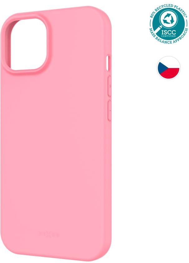 TPU gelový kryt FIXED ReStory pro Apple iPhone 15, růžový