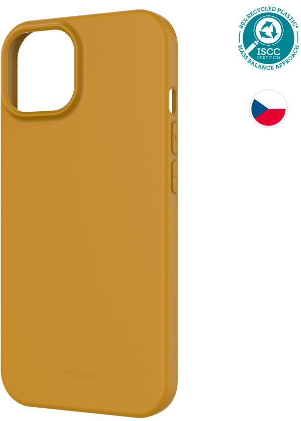 TPU gelový kryt FIXED ReStory pro Apple iPhone 15, zlatý