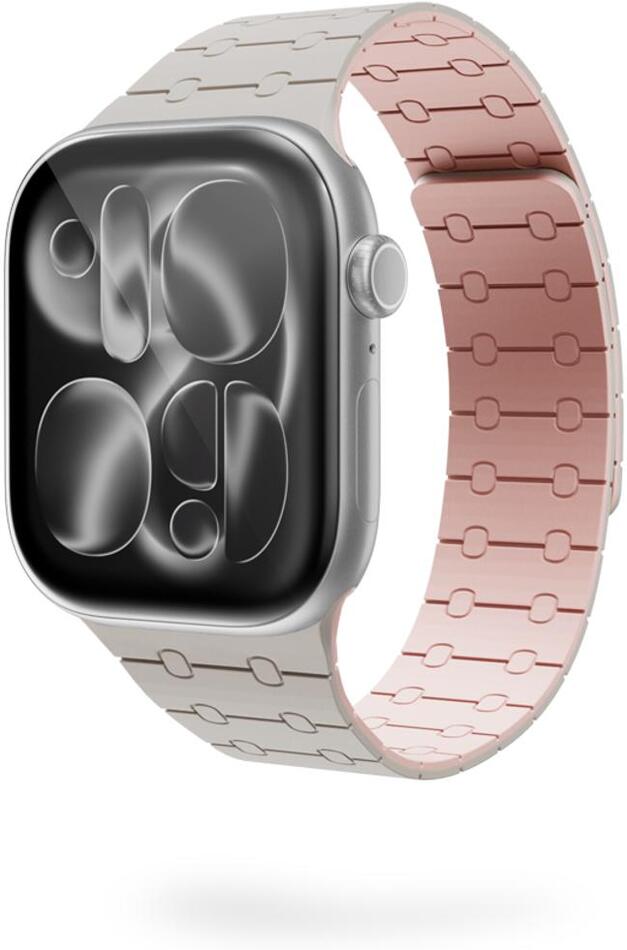 Řemínek na hodinky Epico Magnetic+ Silicone Apple Watch
