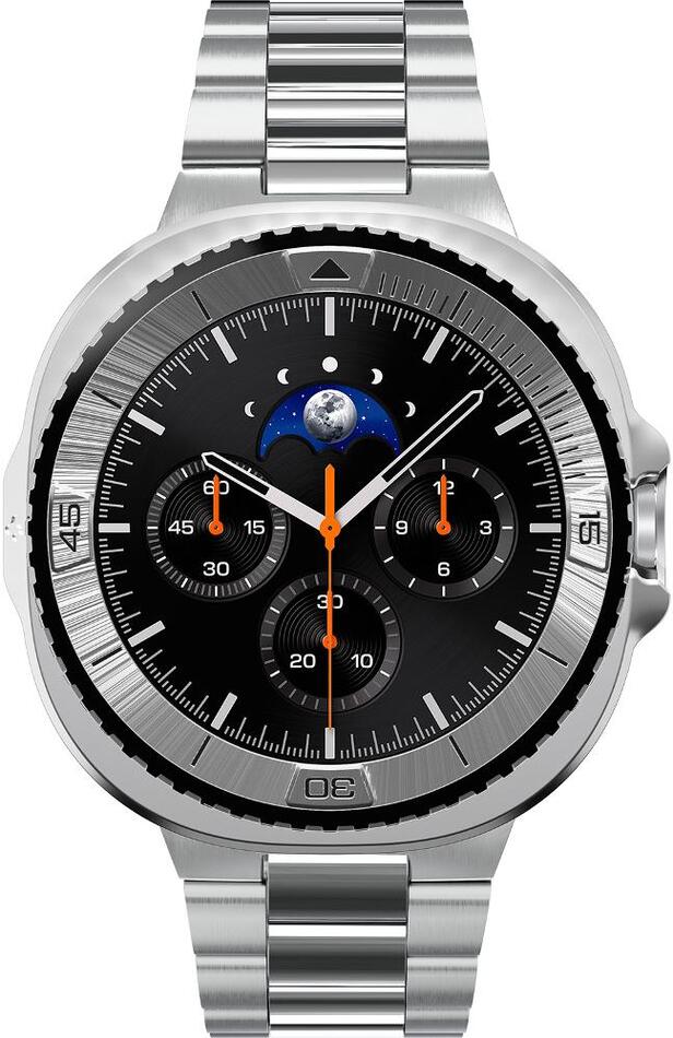 Kryt k chytrým hodinkám Spigen Bezel Tune Pro Pilot Silver Sa