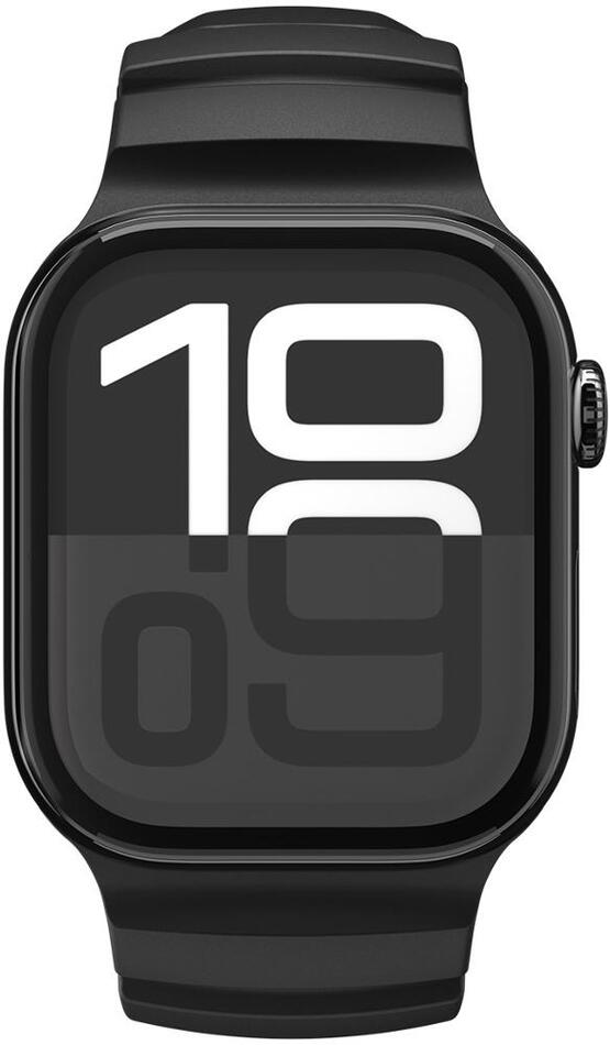 Řemínek na hodinky Spigen Silicone Band Black Apple Watc