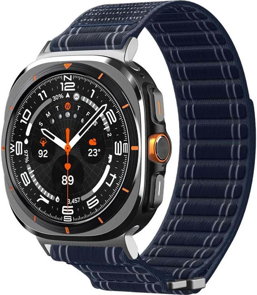 Řemínek na hodinky Spigen Fabric Band Navy Samsung Galax