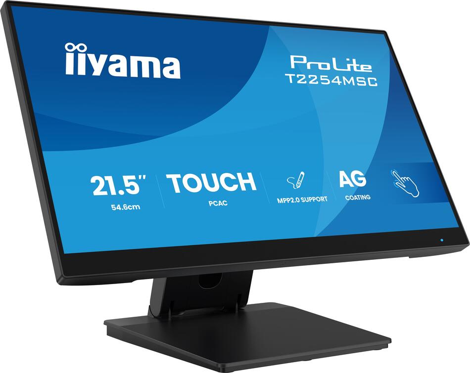 22" LCD IIYAMA T2254MSC-B2AG:IPS,FHD,HDMI,DP