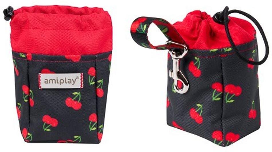 Amiplay Pytlík na pamlsky BeHappy Cherry