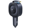 Nabíječka do auta Baseus PrimeTrip VR2 USB-C 1,5m 30W 1x USB-C černá