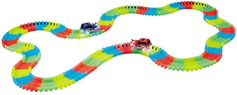 Autodráha EPEE Glow-in-the-dark track + car w