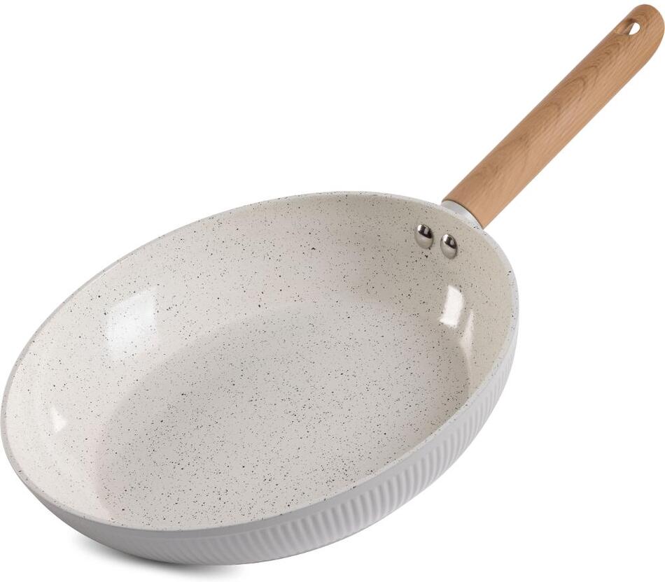 Keramická pánev Lamart Alba LT1316 28 cm, bílá