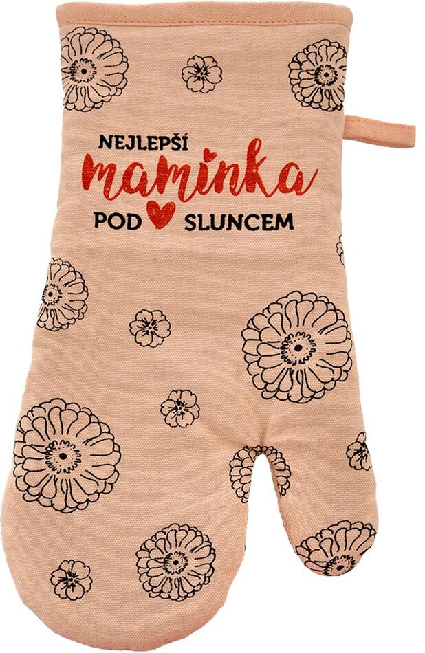 Kuchyňská chňapka s magnetem NEJLEPŠÍ MAMINKA Orion