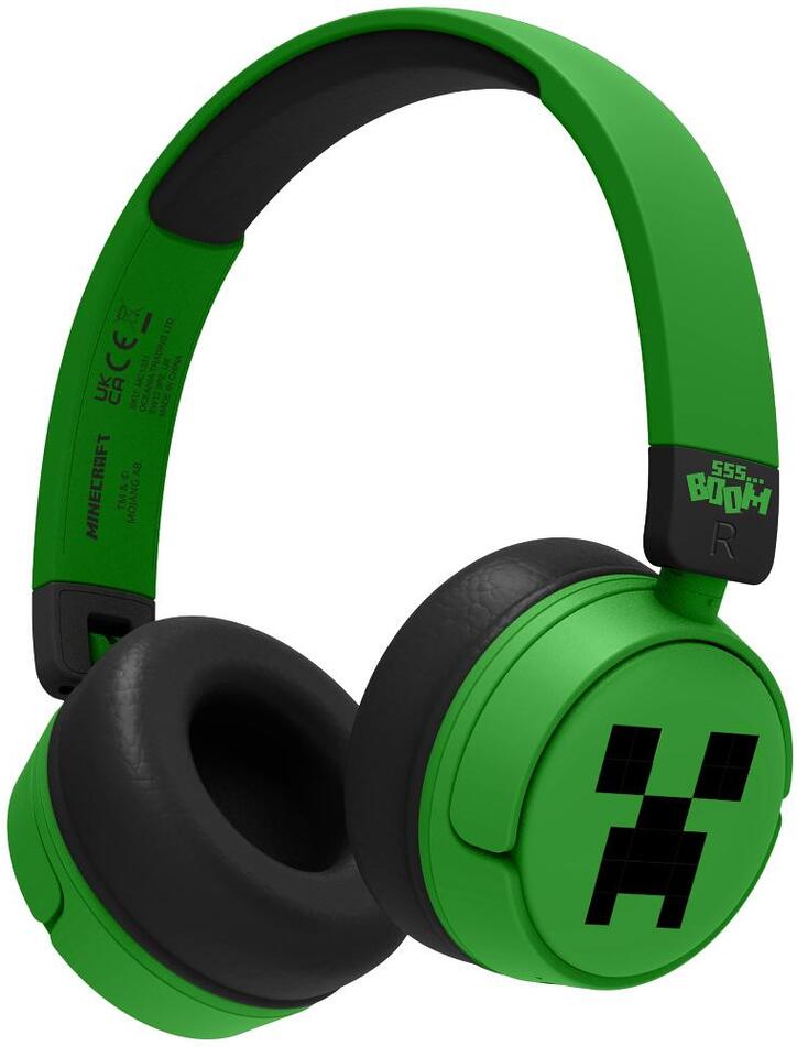 Dětská sluchátka OTL TECHNOLOGIES Minecraft Creeper MC1231