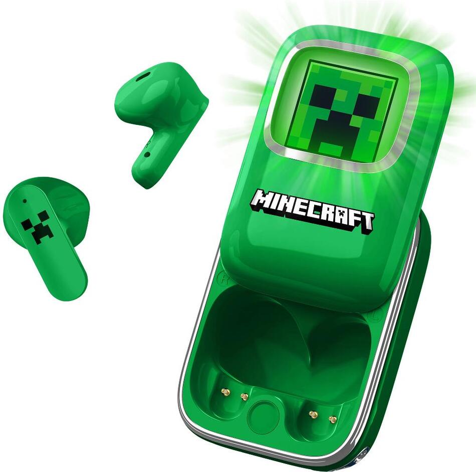 Dětská sluchátka OTL TECHNOLOGIES Minecraft Creeper Slide TWS