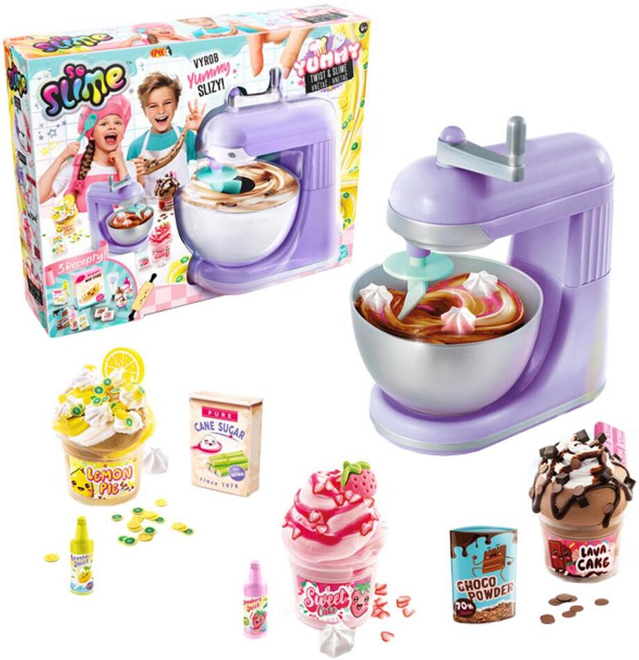 Kreativní sady SO SLIME Hnětač těsta Yummy Twist & Sli