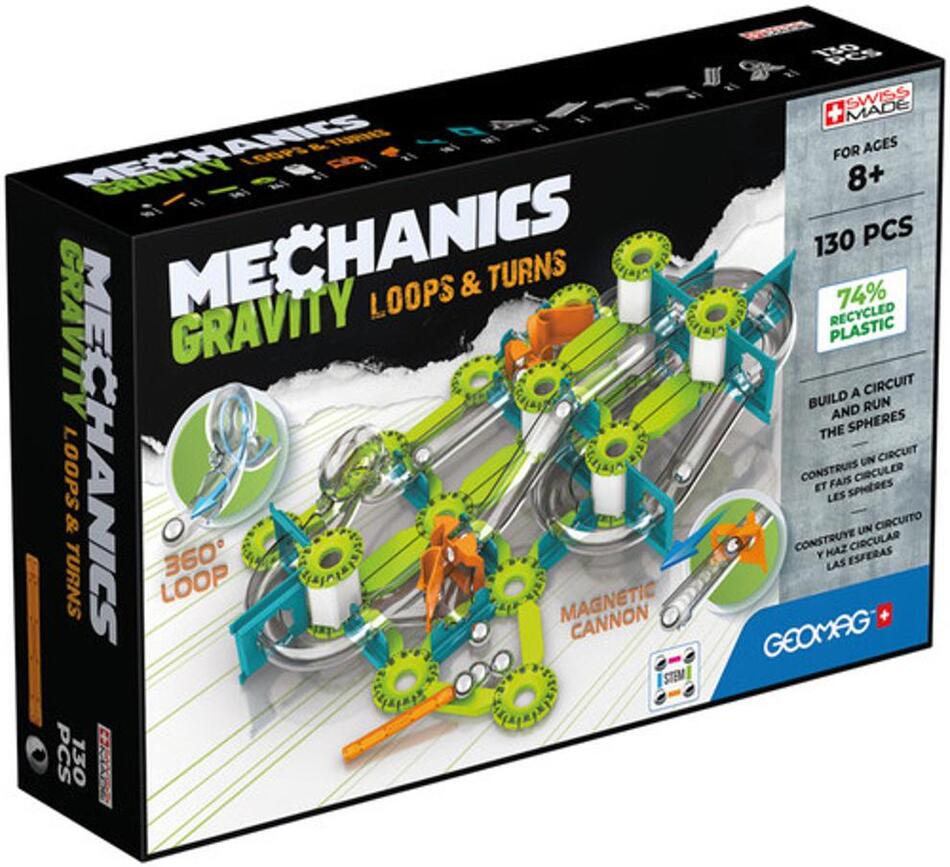 Magnetická stavebnice GEOMAG Mechanics Gravity 130 pcs