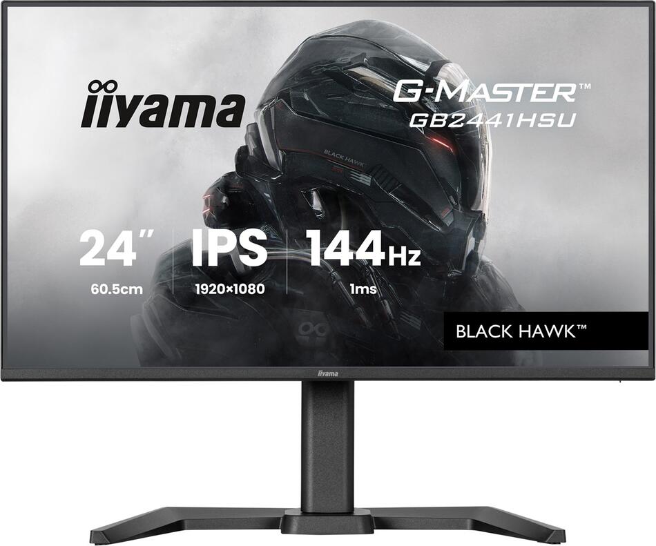 IIYAMA G-Master / GB2441HSU-B1 / 23,8" / IPS / FHD / 144Hz / 1ms / Černá / 3R