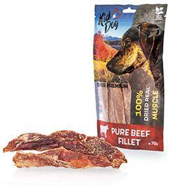Pochoutka KIDDOG SUPER PREMIUM hovězí svalovina 70g