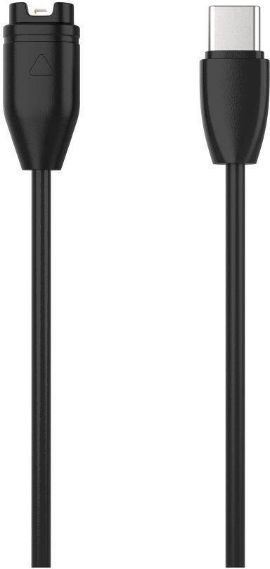 Nabíjecí USB-C kabel FIXED pro smartwatch Garmin Forerunner / Fenix / Venu / Vívoactive / Instinct, 2m, černý