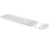 HP 655 Wireless keyboard mouse White (860P8AA#BCM)
