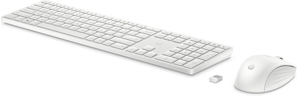HP 655 Wireless keyboard mouse White (860P8AA#BCM)