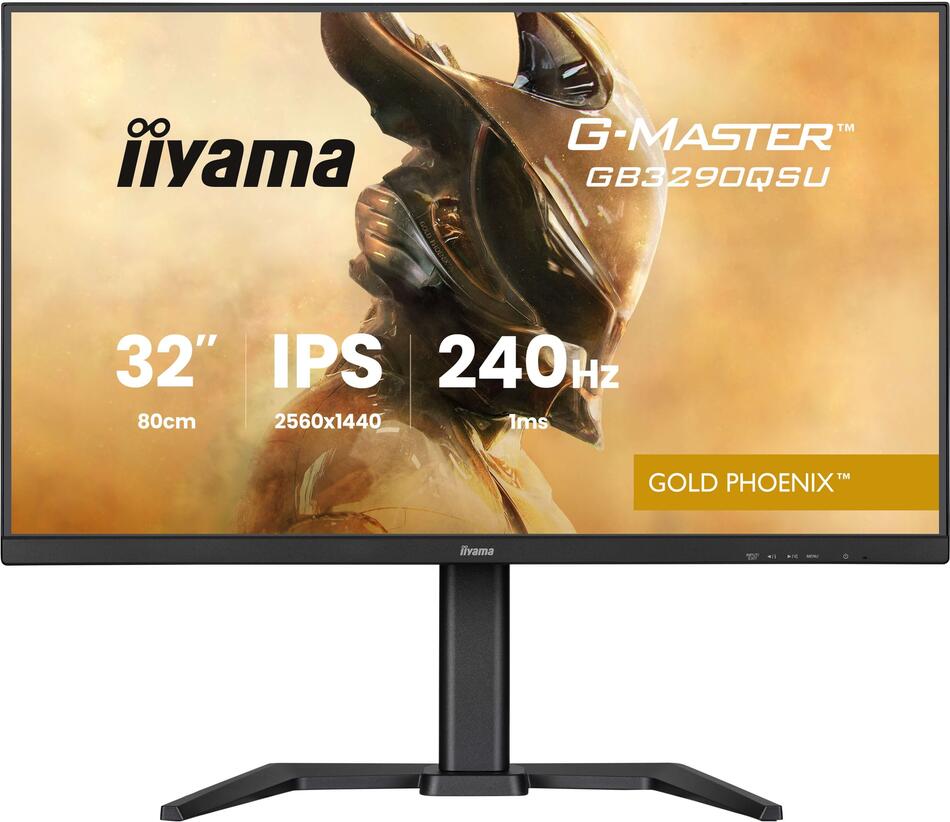 IIYAMA G-Master / GB3290QSU-B1 / 31,5" / IPS / QHD / 240Hz / 1ms / Černá / 3R