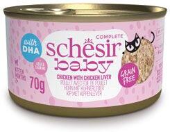Schesir Cat konz. Baby kuře/játra 70g