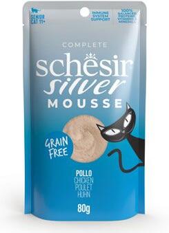 Schesir Cat kapsa Silver Senior kuře pěna 80g