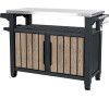 Grilovací stolek Keter UNITY XL 207 l Ashwood