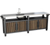 KETER UNITY CHEF 415L walnut