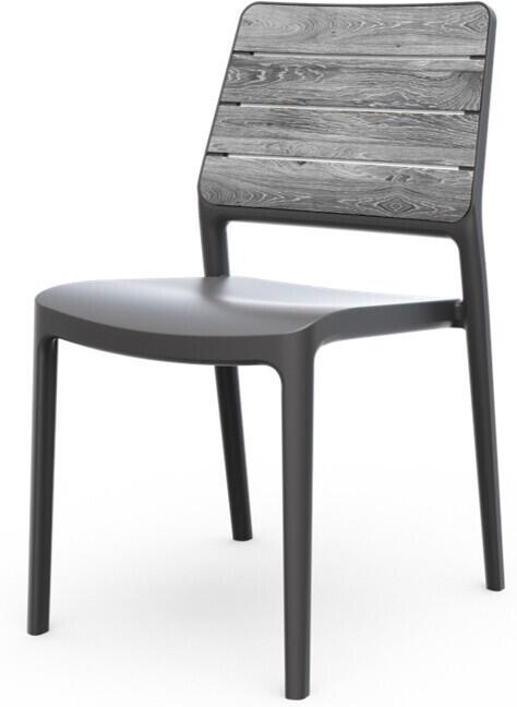 Zahradní křeslo Keter Deco Porto storm grey / grafit