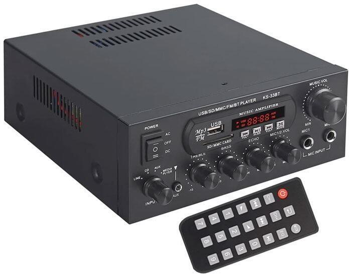 Zesilovač, rádio, bluetooth, přehrávač MP3 KS-33BT HADEX