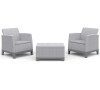 KETER SCANDI FORMA BALCONY - Ash grey/Storm grey